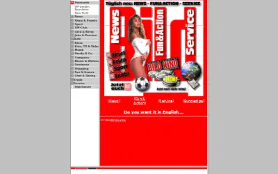 bild.de in 1998