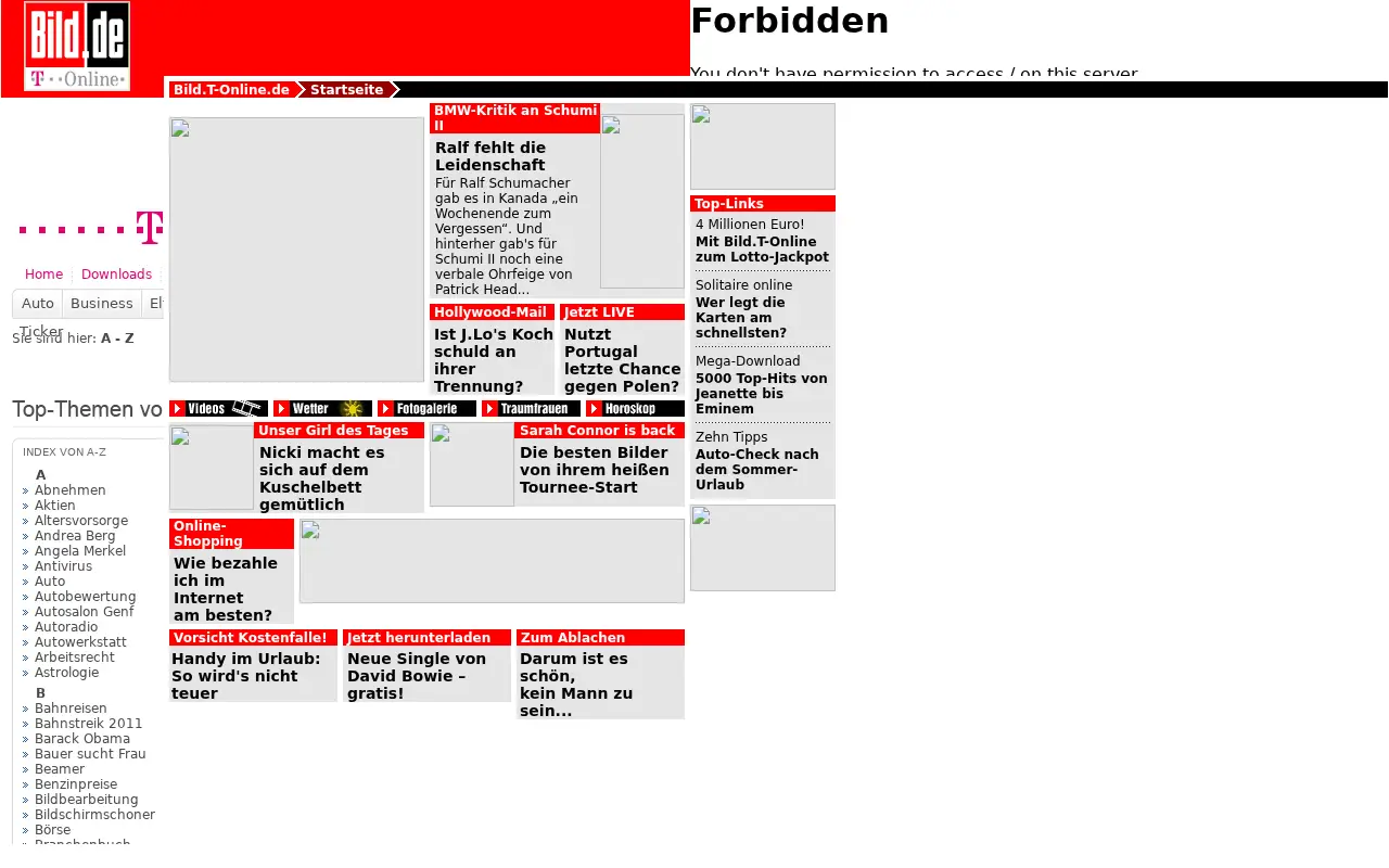 bild.de in 2002