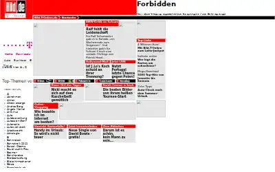 bild.de in 2002