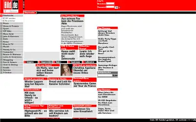 bild.de in 2003