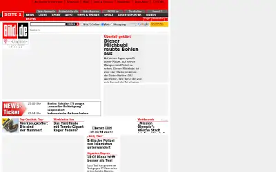 bild.de in 2007