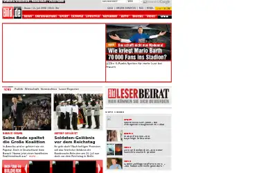 bild.de in 2008