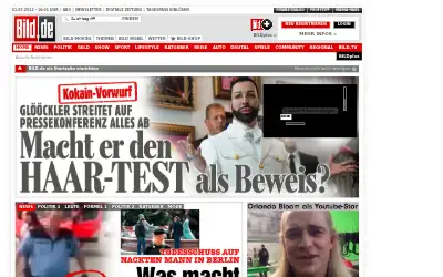 bild.de in 2013