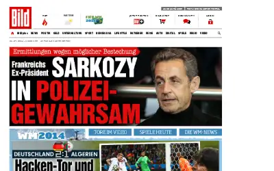 bild.de in 2014