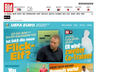 bild.de in 2021