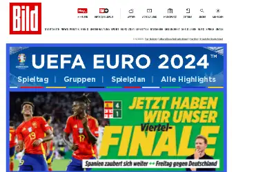 bild.de in 2024