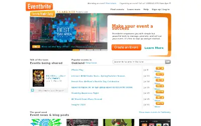 eventbrite.com in 2010