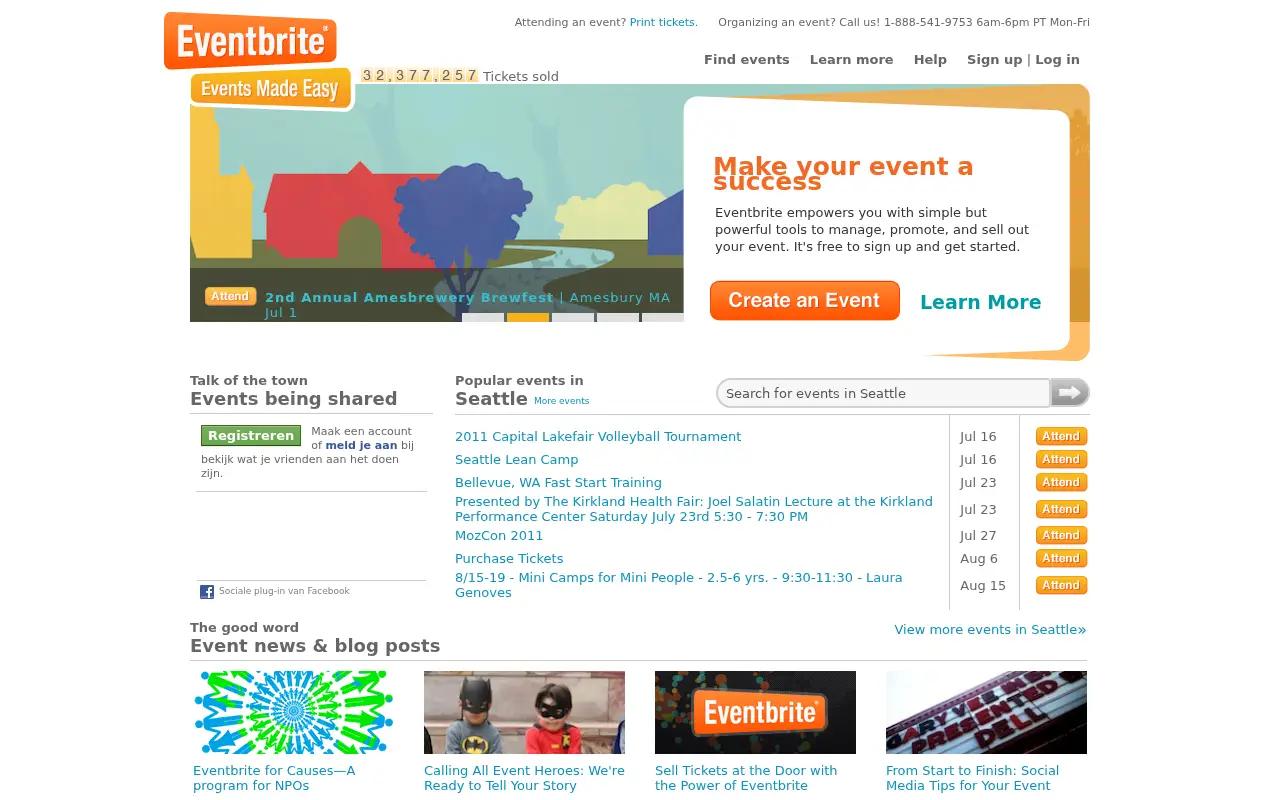 eventbrite.com on June 30, 2011