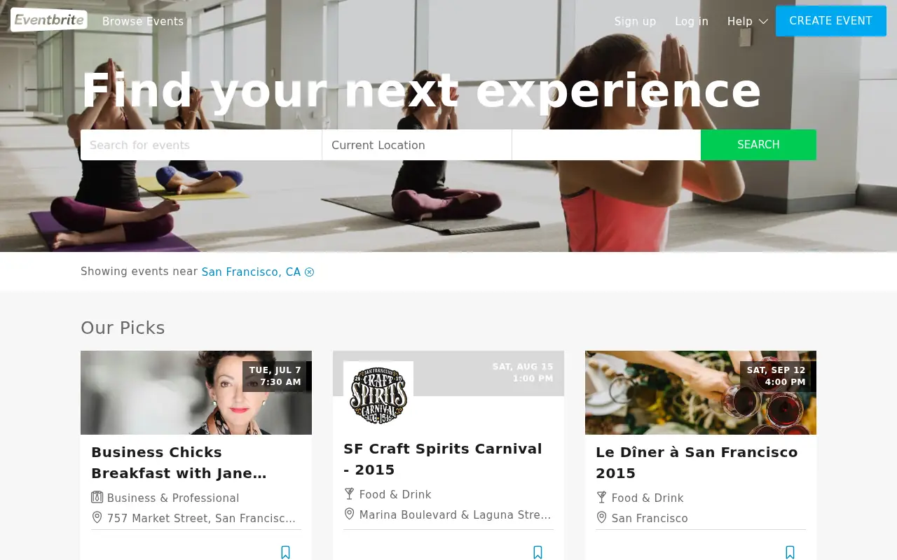 eventbrite.com on June 30, 2015
