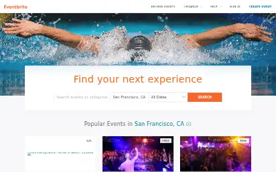 eventbrite.com in 2018