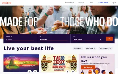 eventbrite.com in 2019