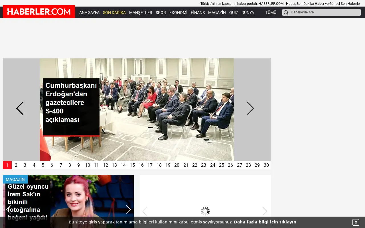 haberler.com in 2019