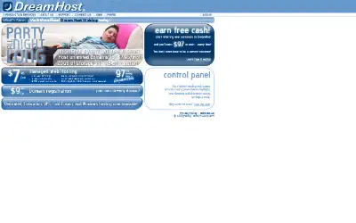 dreamhost.com in 2006