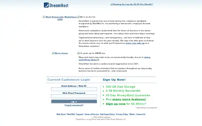 dreamhost.com in 2008