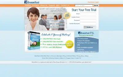 dreamhost.com in 2010
