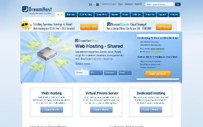 dreamhost.com in 2013