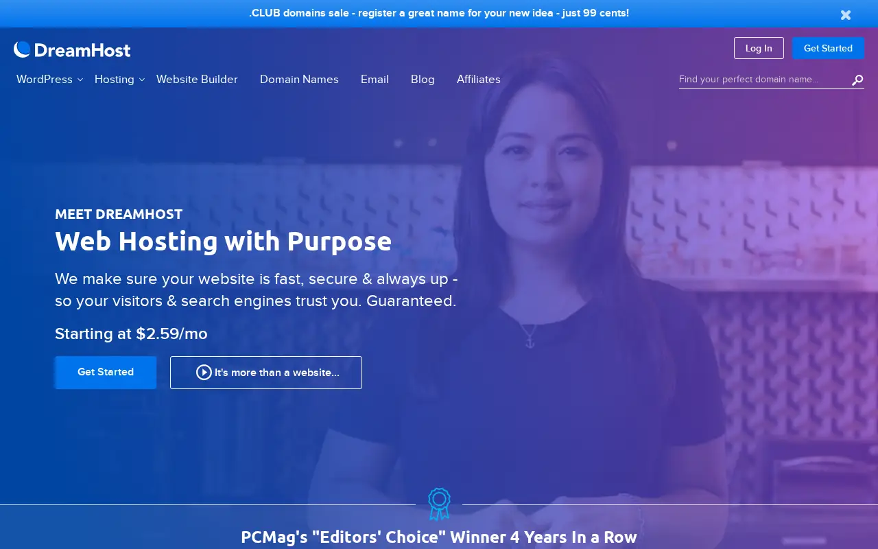 dreamhost.com on July 1, 2019