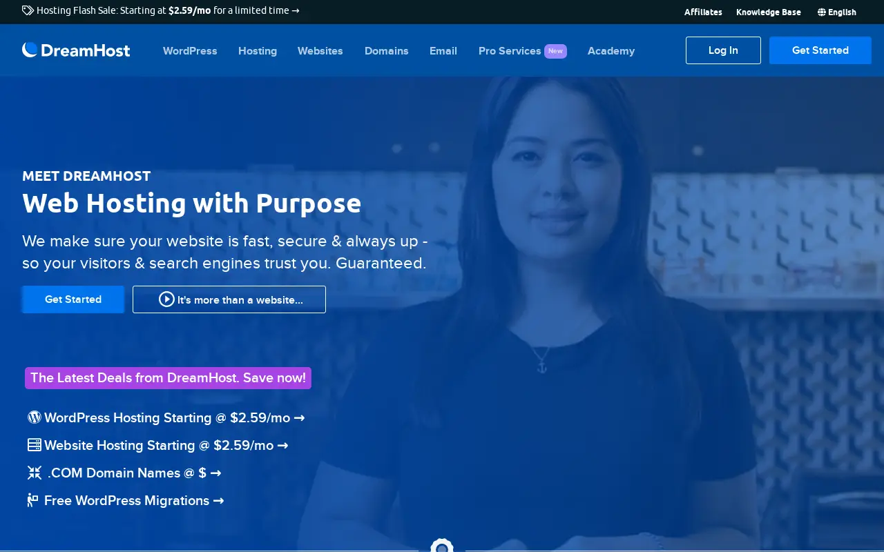 dreamhost.com on July 1, 2021