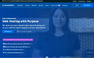 dreamhost.com in 2022