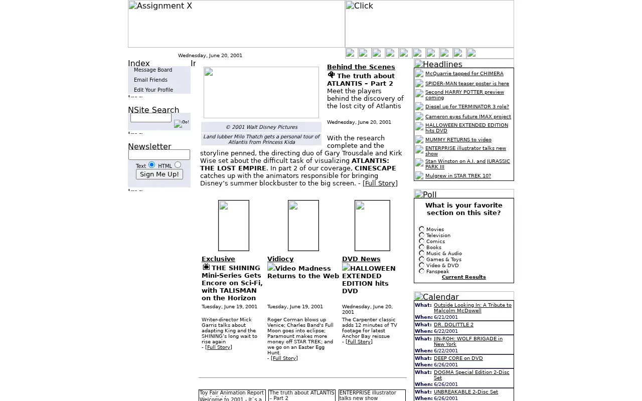 fandom.com in 2001