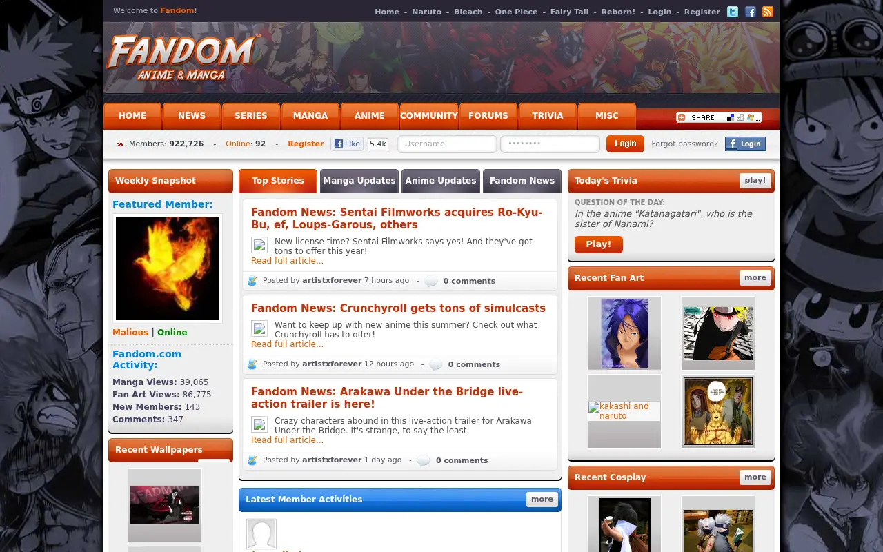fandom.com in 2011