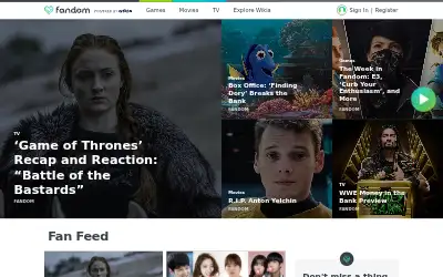 fandom.com in 2016