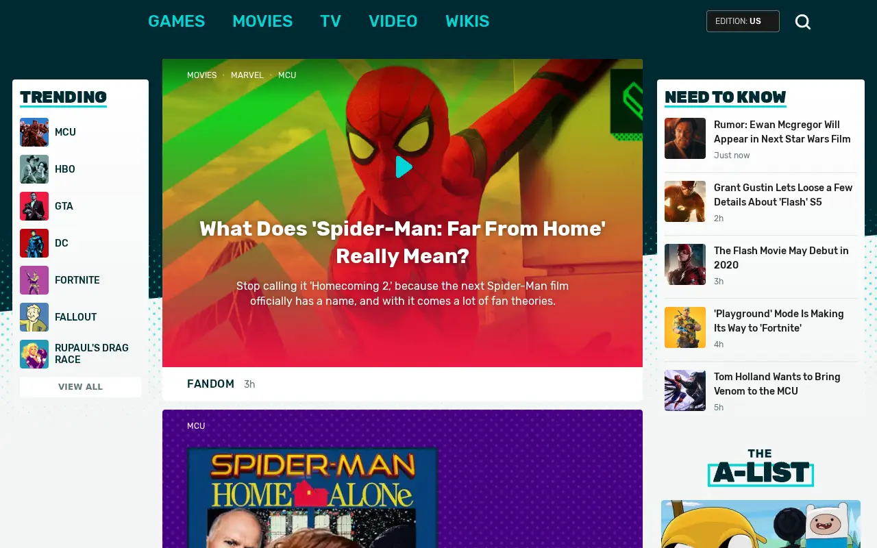 fandom.com in 2018