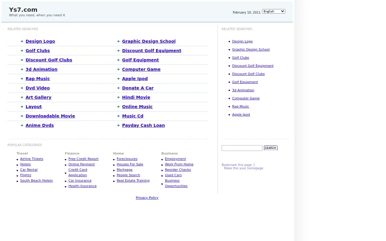 ys7.com in 2011