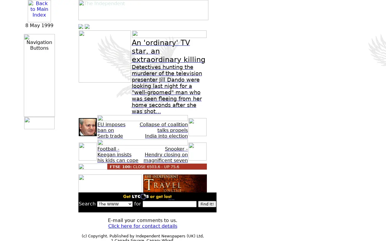 independent.co.uk in 1999