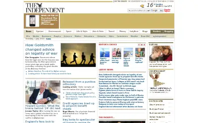 independent.co.uk in 2010