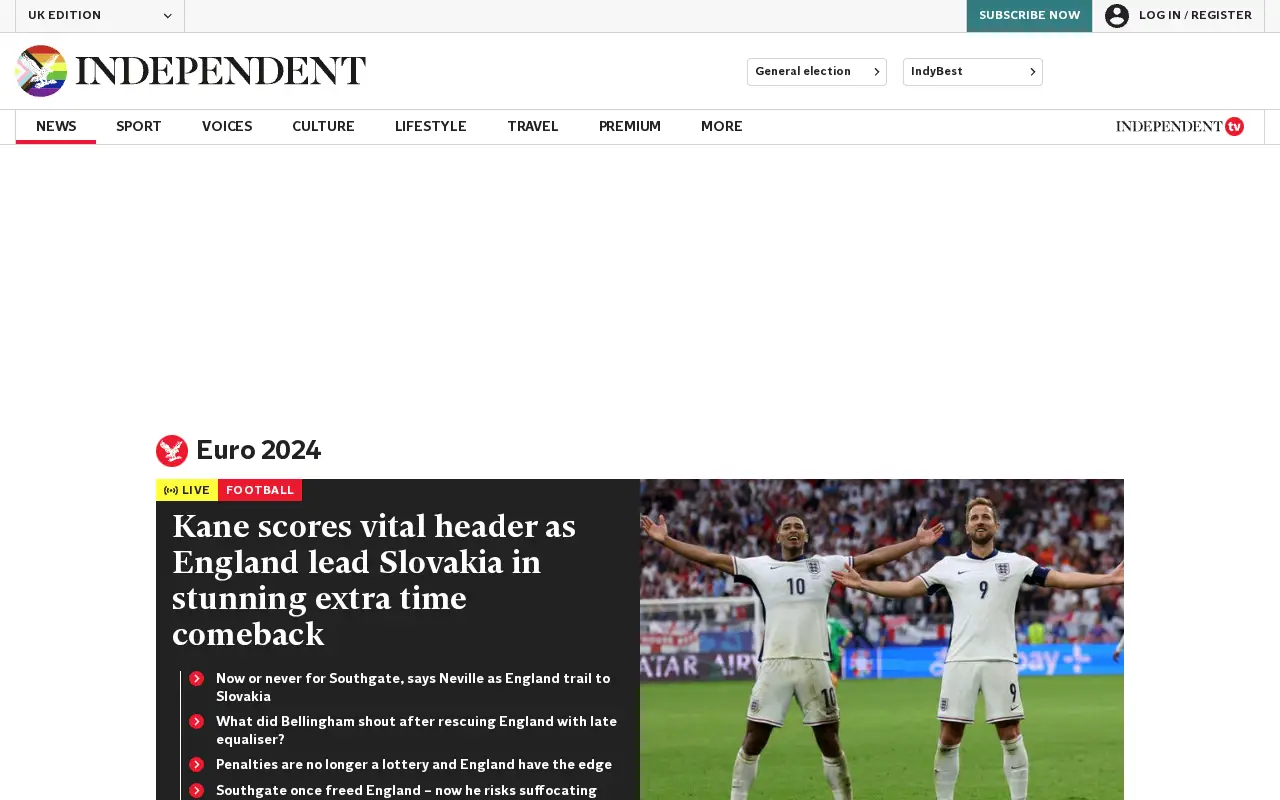 independent.co.uk in 2024