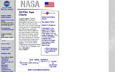 nasa.gov in 2002