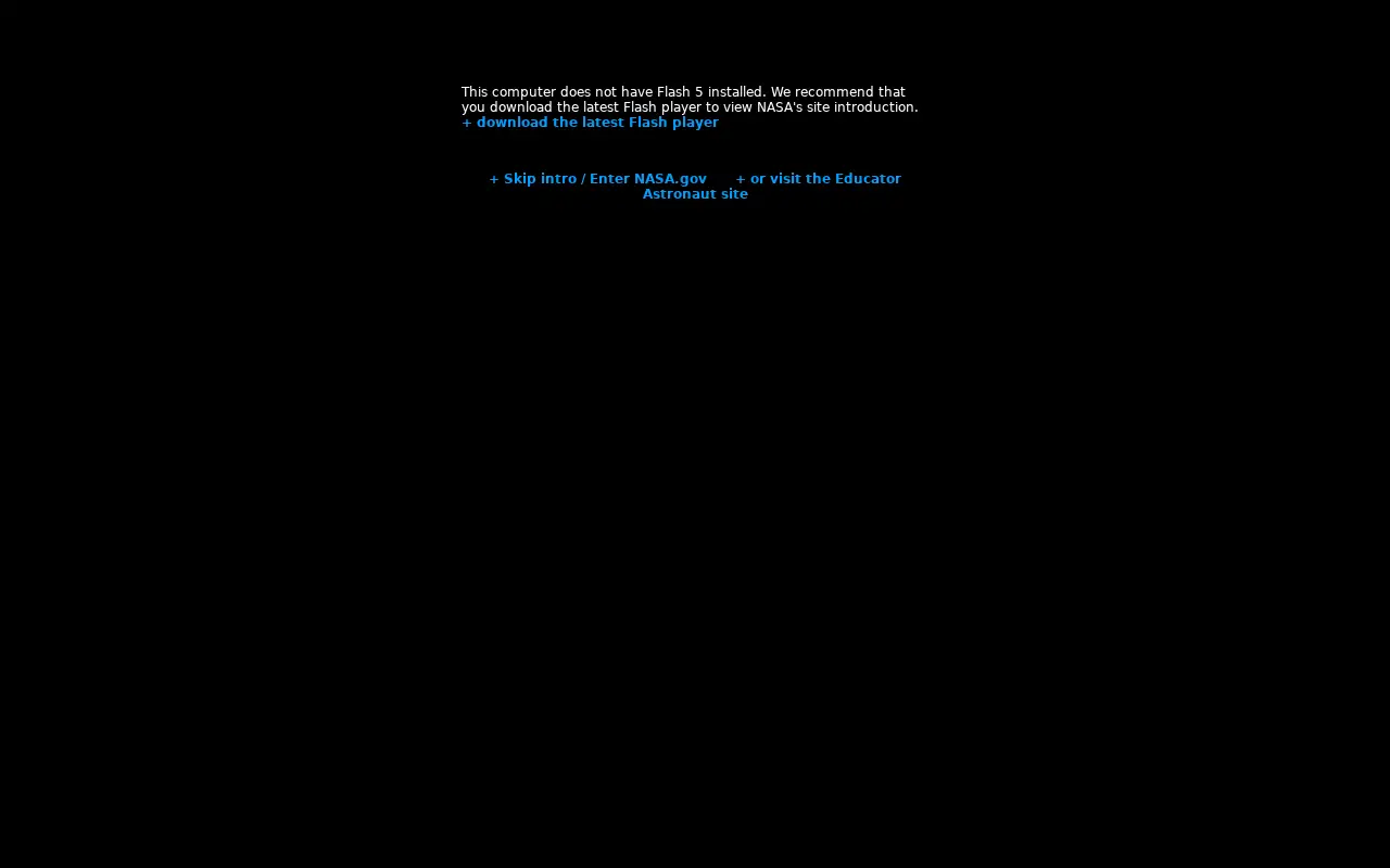 nasa.gov in 2003