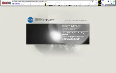 nasa.gov in 2005