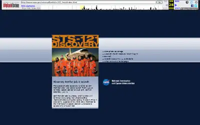 nasa.gov in 2006