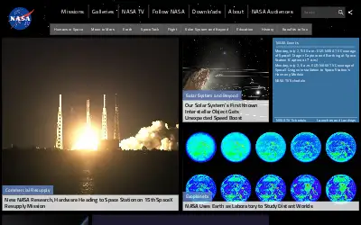 nasa.gov in 2018