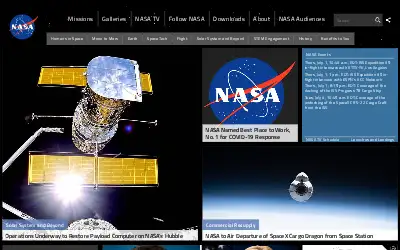 nasa.gov in 2021