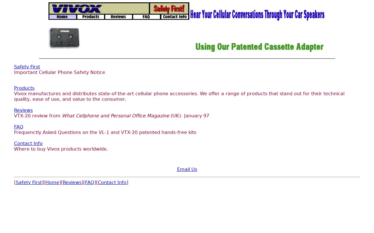 vivox.com in 1998