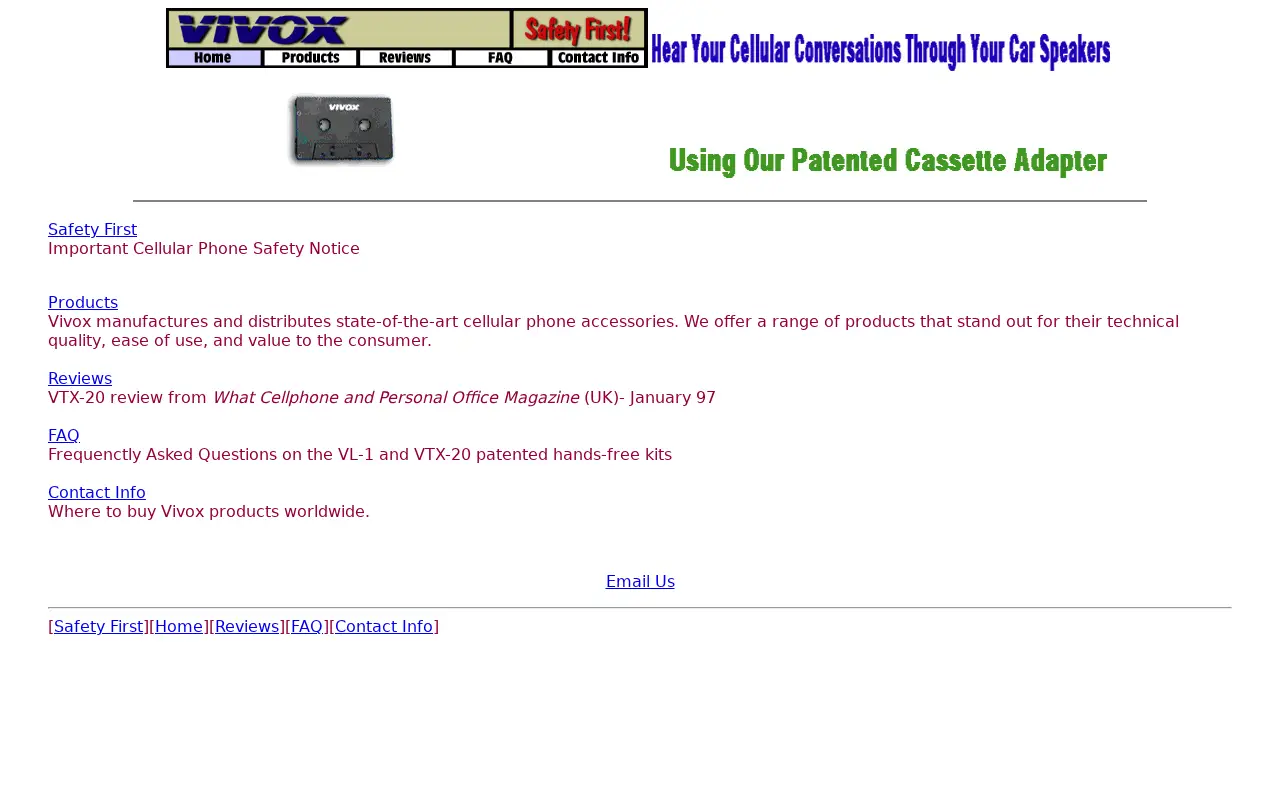 vivox.com in 1999