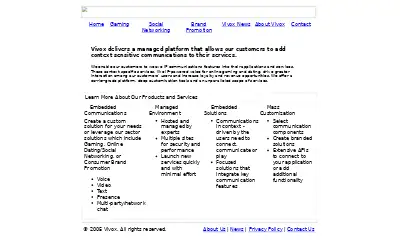 vivox.com in 2005