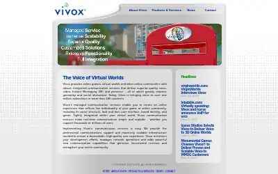 vivox.com in 2007