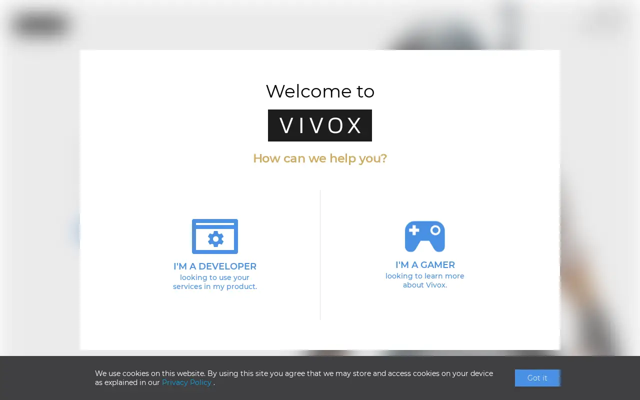 vivox.com in 2020