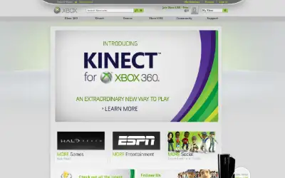 xbox.com in 2010