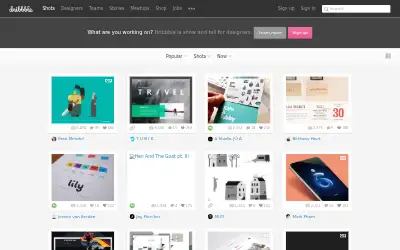 dribbble.com in 2016