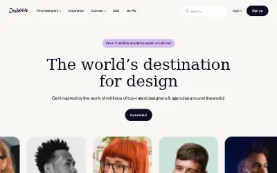 dribbble.com in 2024