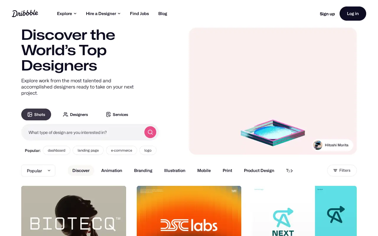 dribbble.com in 2025