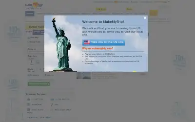 makemytrip.com in 2012