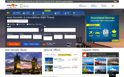 makemytrip.com in 2014
