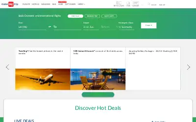 makemytrip.com in 2018