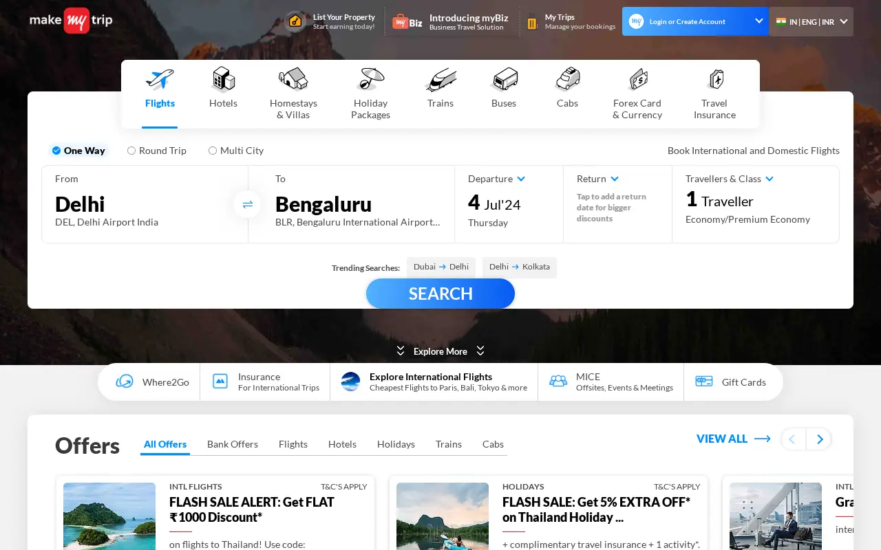 makemytrip.com in 2024